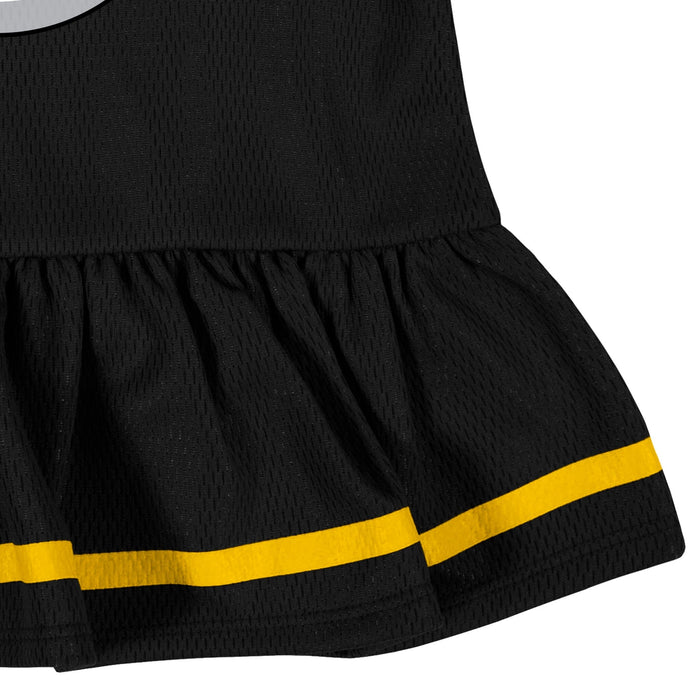 Baby Girls Pittsburgh Steelers Cheerleader Dress and Diaper Cover Set NFL NFL