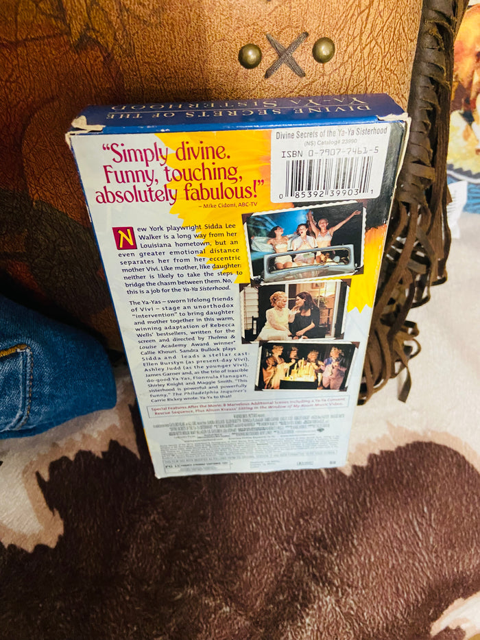 Vintage VHS, Divine Secrets Of The YaYa Sisterhood - Deer Creek Mercantile