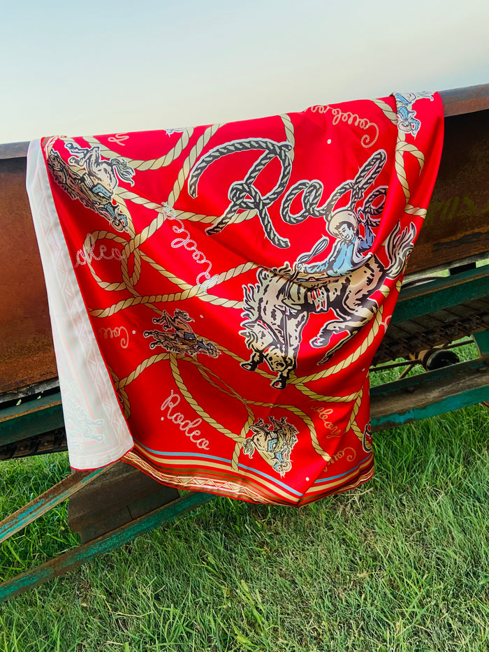 Rodeo Time Western Wild Rag - Deer Creek Mercantile