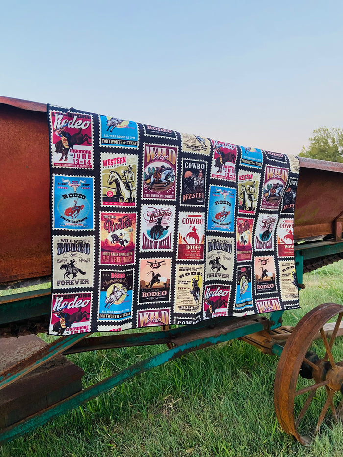 Stamp Of Rodeo Approval Western Wild Rag - Deer Creek Mercantile