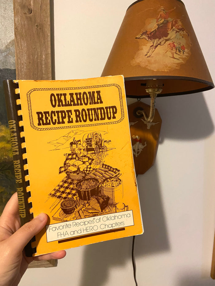 Vintage Oklahoma Recipe Roundup ~ High School FHA & HERO Chapters Cookbook - Deer Creek Mercantile