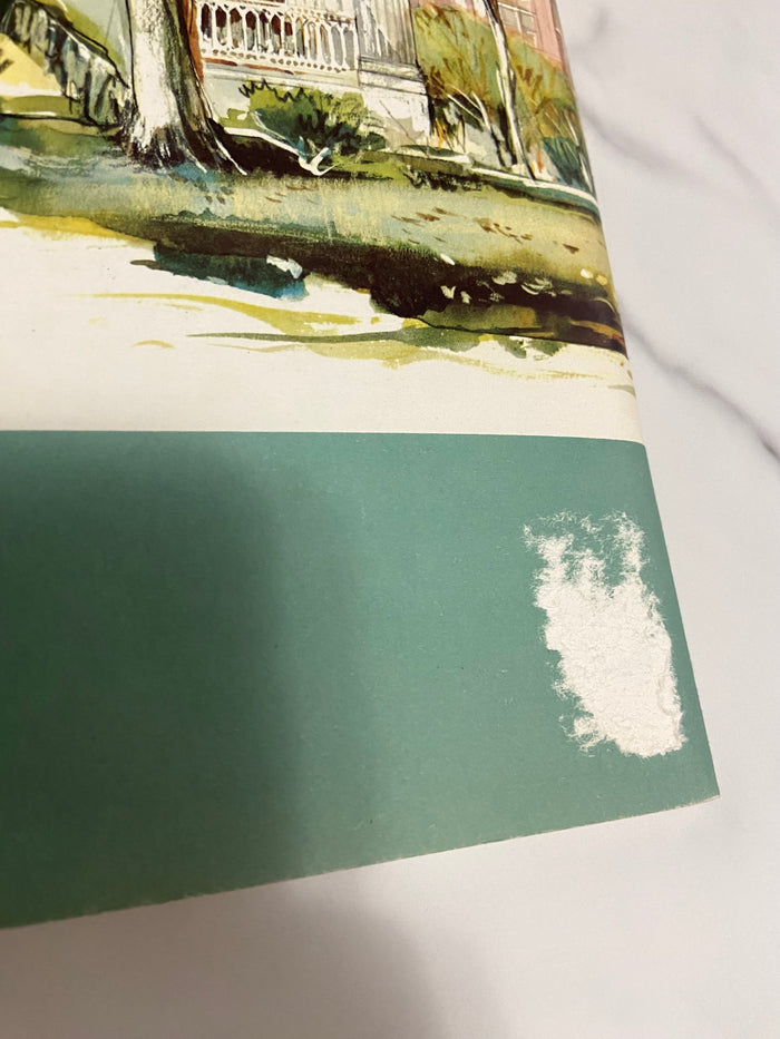 Vintage Texas Sketchbook, Humble Oil Refining Co. Art Book, 1958, E.M. Schiwetz - Deer Creek Mercantile