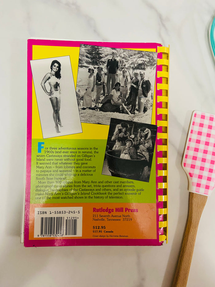 Vintage Mary Ann's Gilligan's Island Cookbook, 1993 - Deer Creek Mercantile
