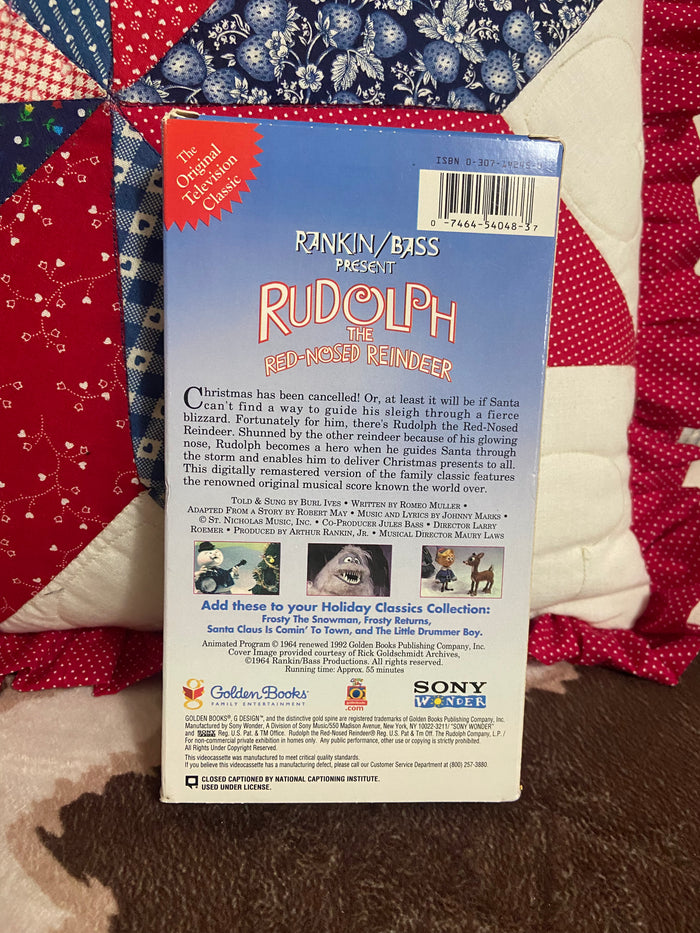 Vintage Rudolph VHS - Deer Creek Mercantile