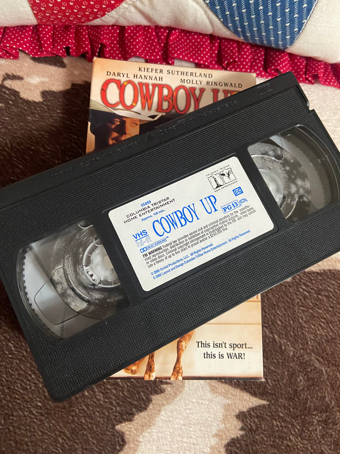 Vintage Cowboy Up VHS - Deer Creek Mercantile