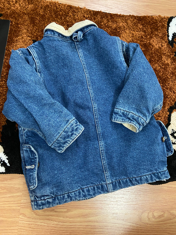 Vintage Gap Denim Chore Coat, Youth Boys XXS - Deer Creek Mercantile