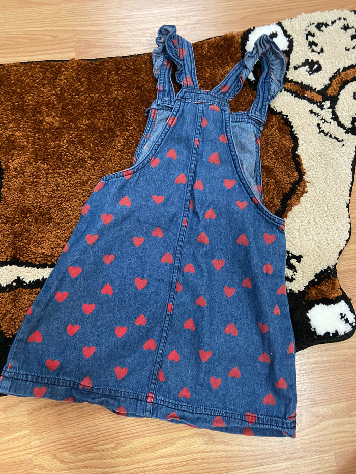 Pre-Loved Max Studio Denim & Heart Dress - Deer Creek Mercantile