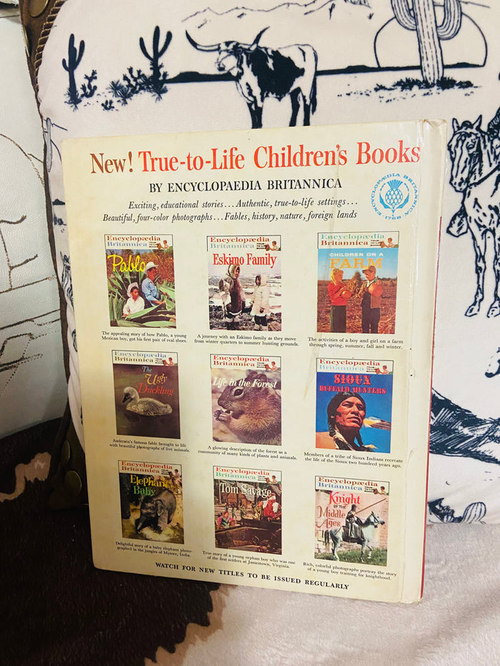 Vintage Children on a Farm Encyclopaedia Britannica True to Life Book 1962 - Deer Creek Mercantile