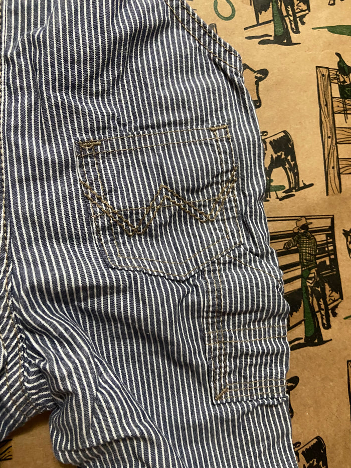 Vintage Wrangler Striped Baby Boys Overalls, 6-9 Months - Deer Creek Mercantile