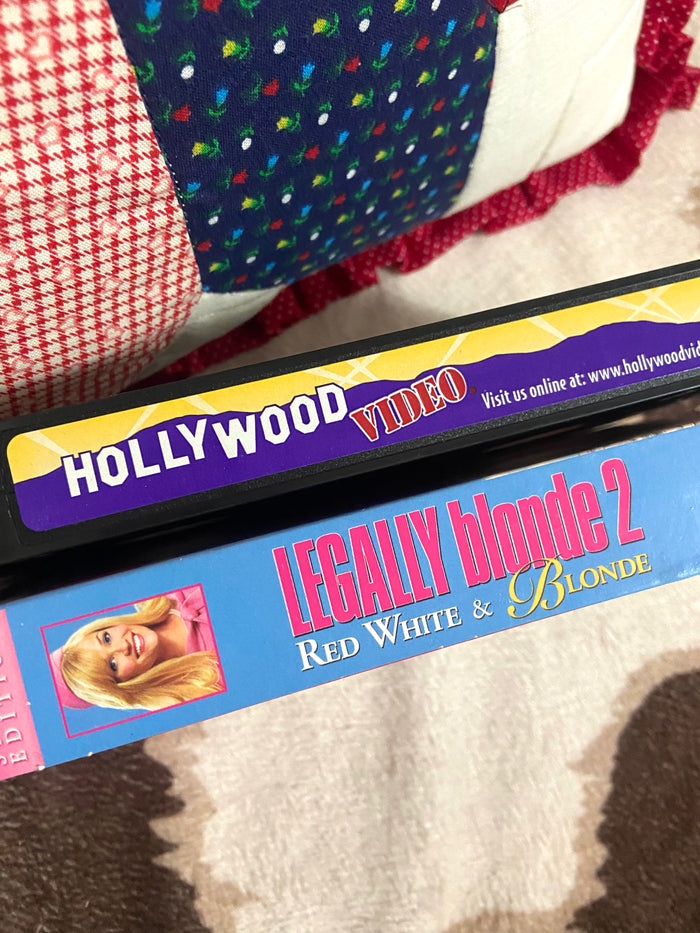 Vintage Legally Blonde 2: Red, White, & Blonde VHS - Deer Creek Mercantile