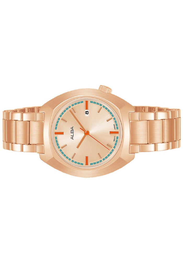 Alba Fashion Analog Stainless Steel Strap Watch for Women AH7Y32X1-Watch Portal Philippines