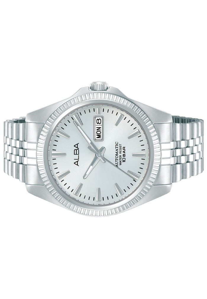 Alba Mechanical Automatic Stainless Steel Strap Watch for Men AL4791X1-Watch Portal Philippines