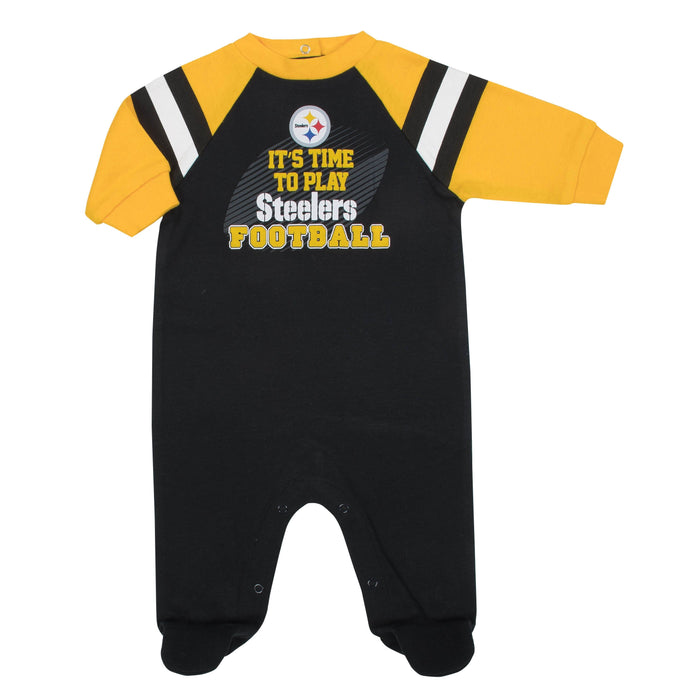 Baby Boys Pittsburgh Steelers Sleep N Play-Gerber Childrenswear