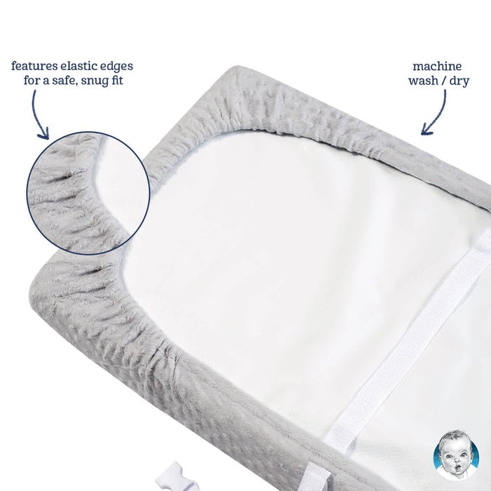 Baby Girls Pink Changing Pad Cover-Gerber Childrenswear