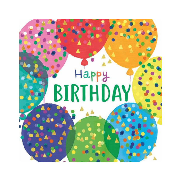 Balloon & Birthday Beverage Napkins