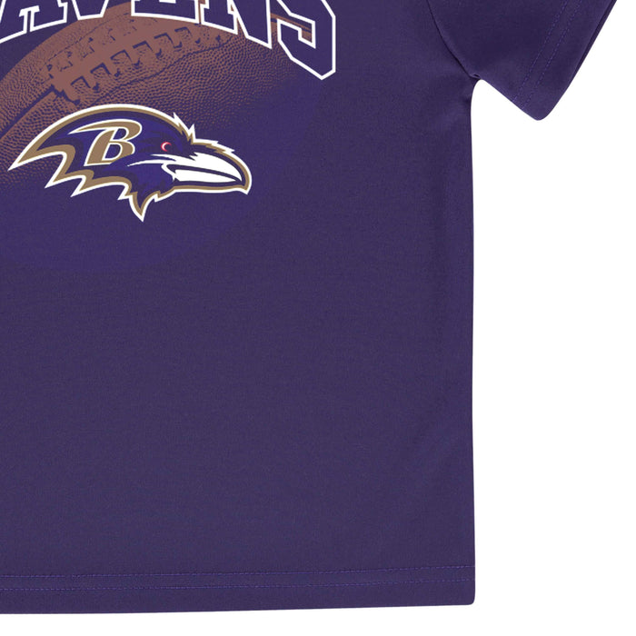 Baltimore Ravens Boys Tee Shirt-Gerber Childrenswear
