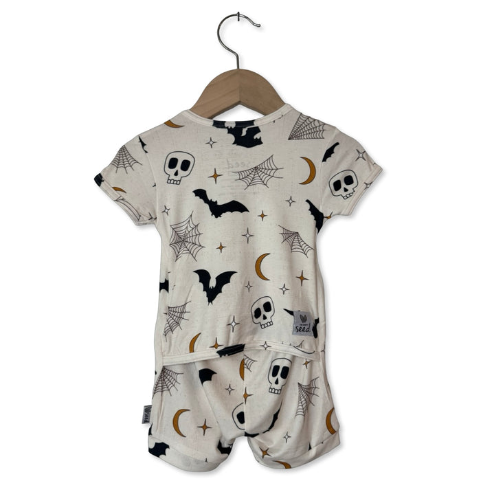 Bats & Boneheads Shorty Romper