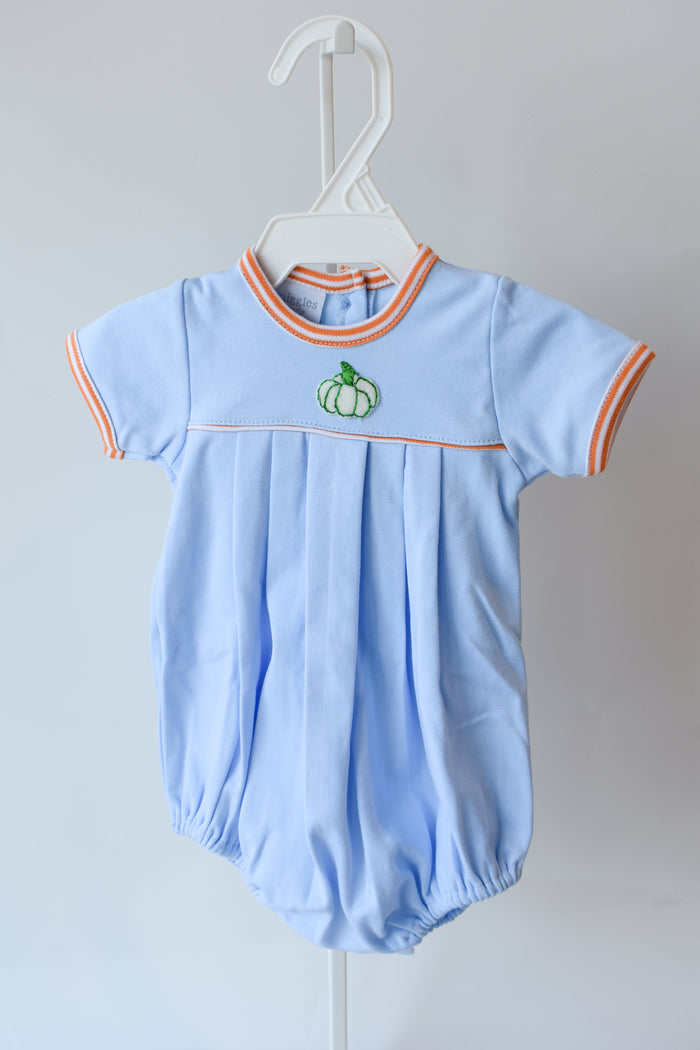 Blue Mini Pumpkin Boy Bubble