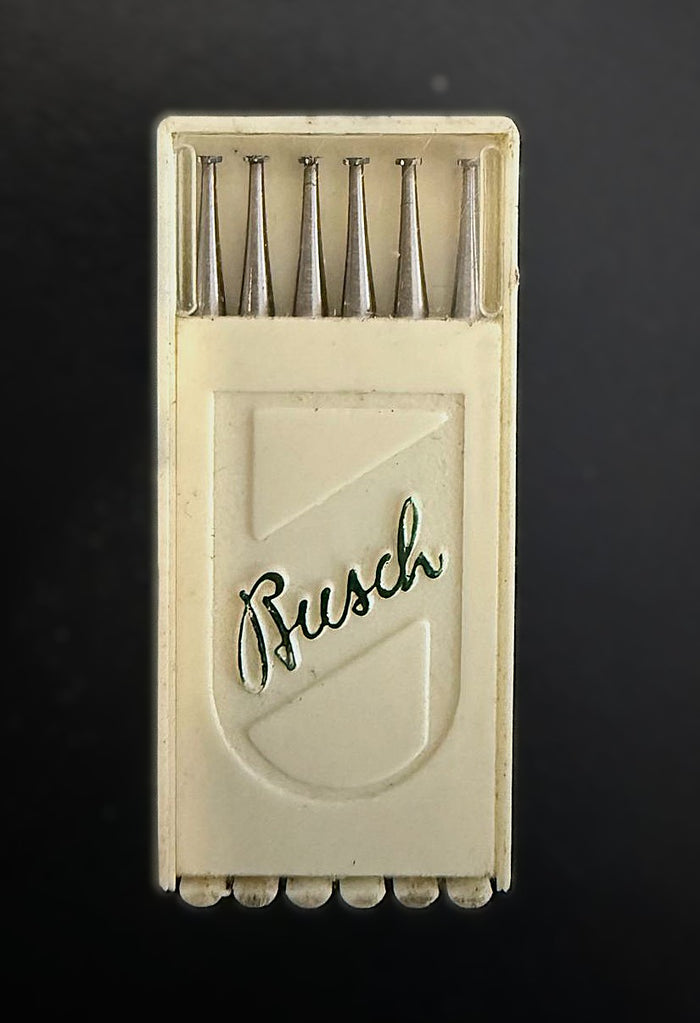 Busch Tungsten Vanadium Wheel Bur, Fig 2, ISO 016 (1.60mm Diameter)