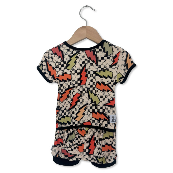 Charged Up Shorty Romper Luxe Edition | Cotton Bamboo Blend