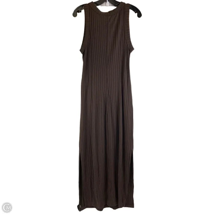Dress Casual Maxi By Michael Stars In Brown, Size: Mp