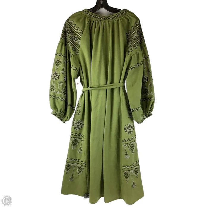 Dress Casual Maxi By Sunday Up In Green, Size: L