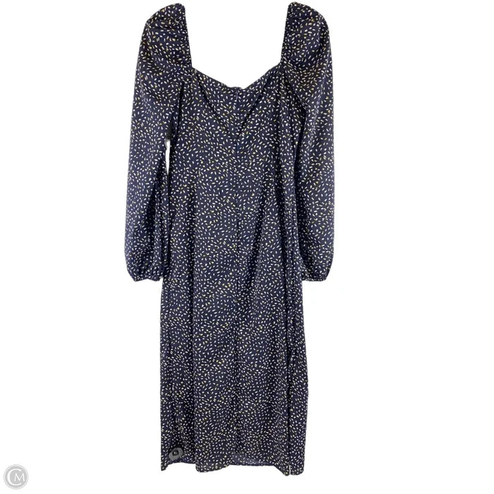 Dress Party Midi By Nasty Gal In Polkadot Pattern, Size: 6