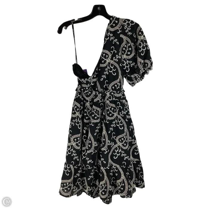 Dress Party Short By Anne Klein In Black & White, Size: 16