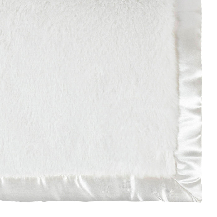 Embroidered Neutral Ivory Security Blanket