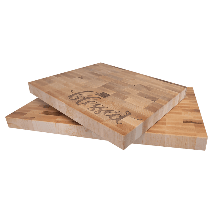 Engraved Butcher Block Cutting Board