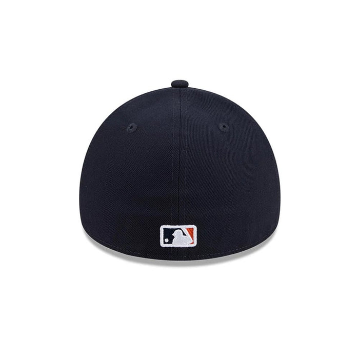 Pictured is this MLB Team Side Houston Astros 59FORTY A-Frame Fitted cap in navy. 7