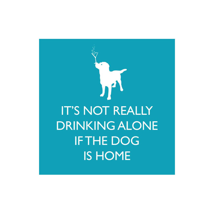 If the Dog is Home Beverage Napkins