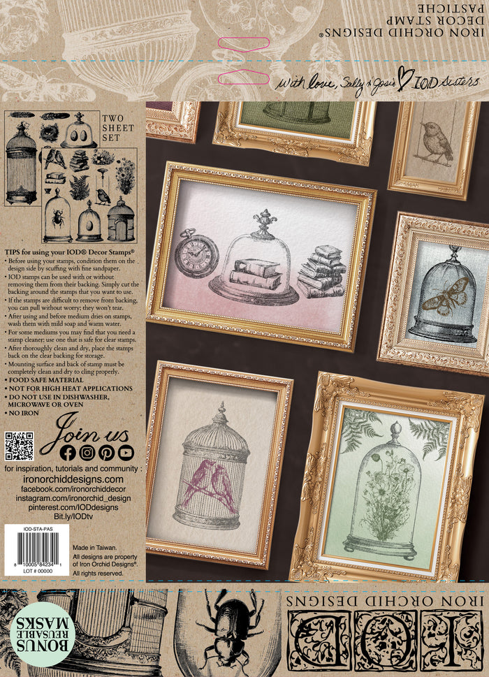 IOD - Pastiche 12×12 IOD STAMP