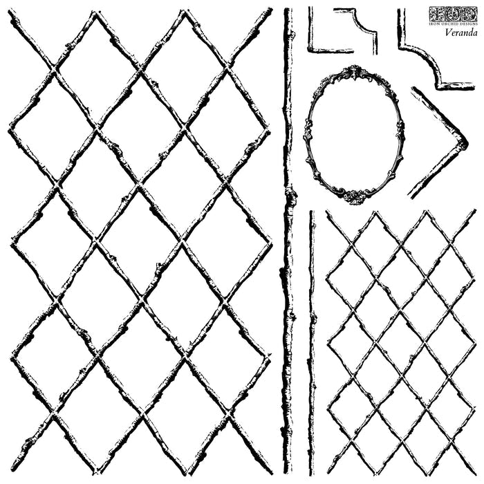 IOD - Veranda 12×12 IOD STAMP