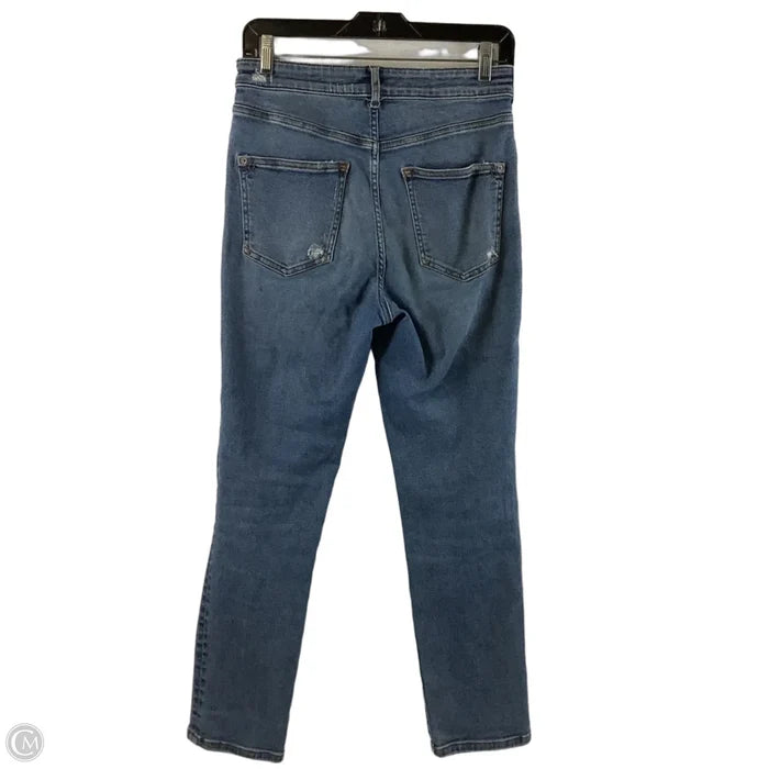 Jeans Straight By Pilcro In Blue, Size: 28