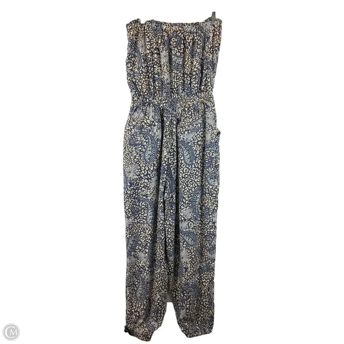 Jumpsuit By Indigo Rose In Blue & Brown, Size: S