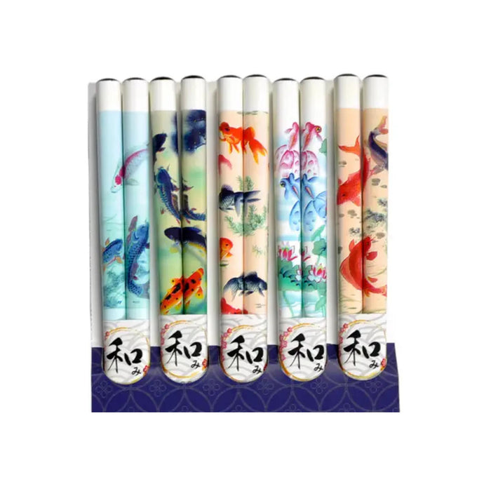 Koi Fish Chopstick Set of 5