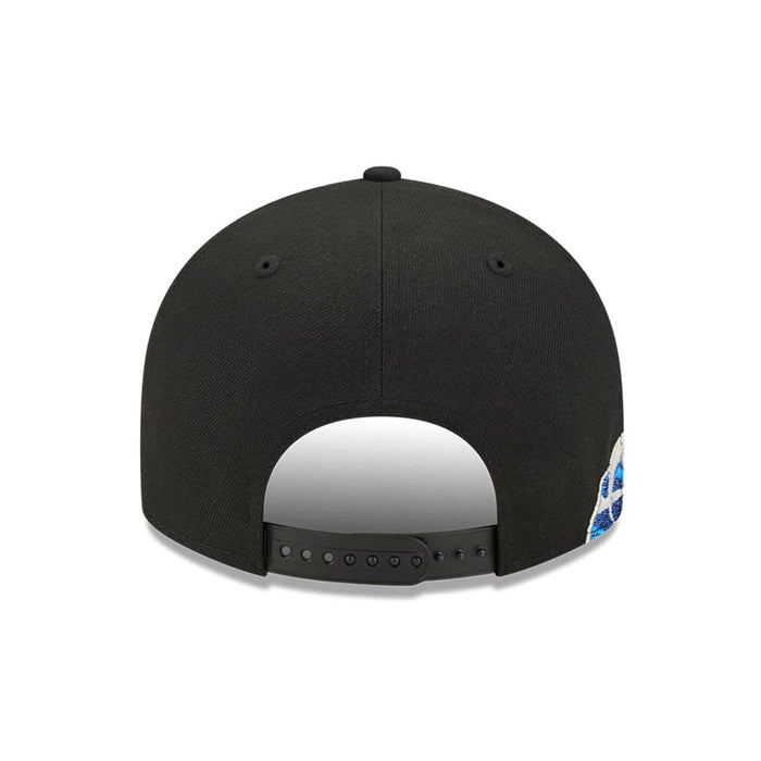 Pictured is this MLB Vissurf LA Dodgers 9FIFTY Snapback cap in black. 7