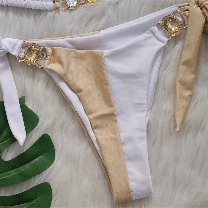 Maillot de bain deux pièces " Bijoux "