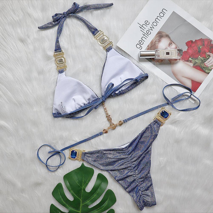 Maillot de bain deux pièces " Bijoux "