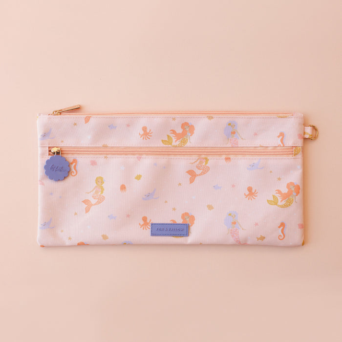 Mermaids Large Pencil Case - LAST CHANCE