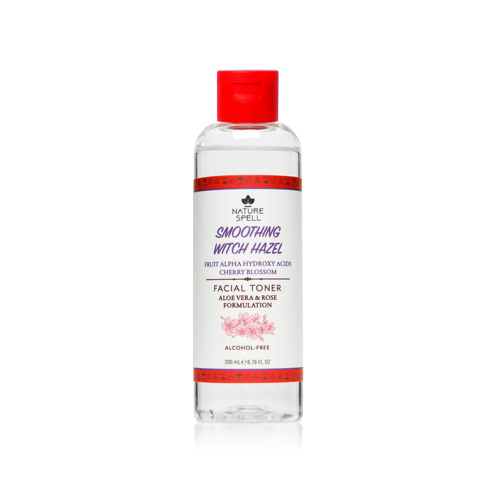 Nature Spell Smoothing Witch Hazel Facial Toner 200ml Bottle