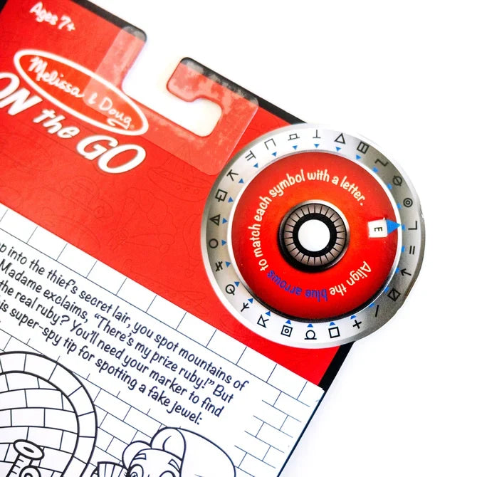 *NEW* Melissa & Doug On-the-Go Secret Decoder - The Case of the Runaway Ruby
