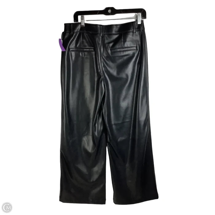 Pants Wide Leg By Loft In Black, Size: 6