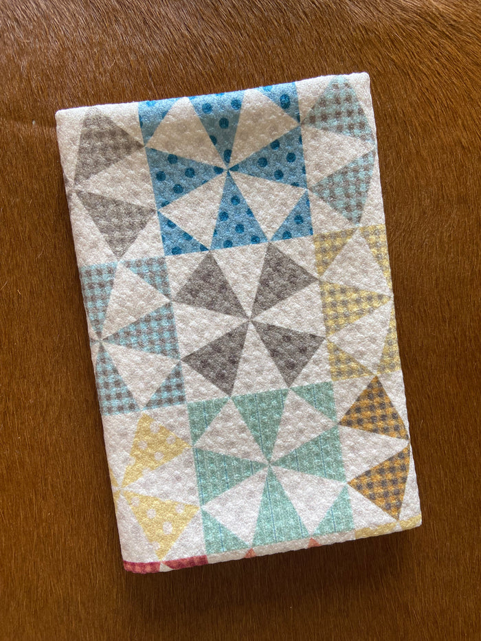 Quilt Print Dish Towel ~ Color Way Quiltessential - Deer Creek Mercantile