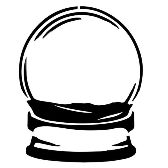 Roycycled Globe Stencil