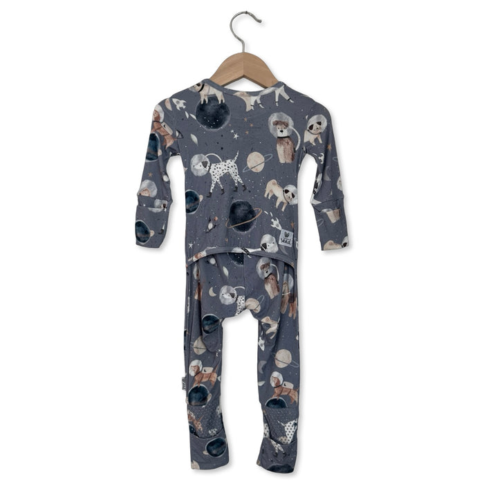 Space Paws Day to Night Romper Luxe Edition | Cotton Bamboo Blend