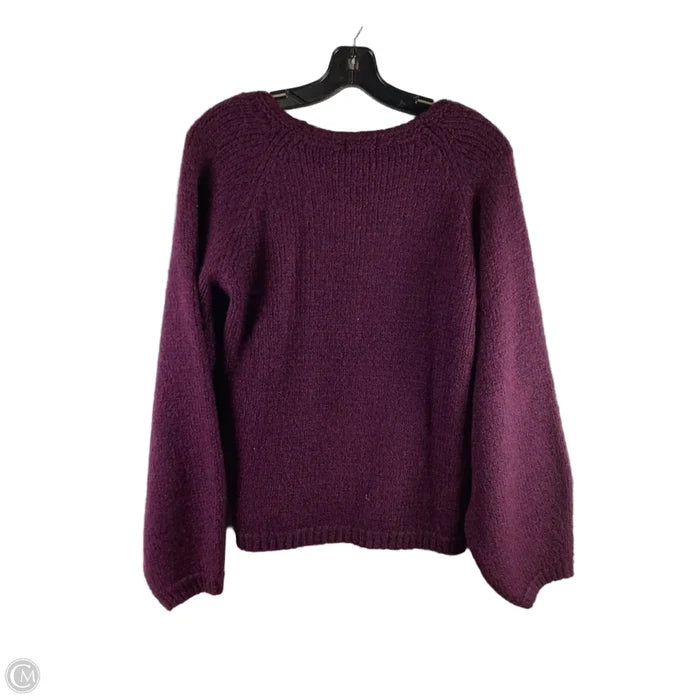 Sweater By H&m In Purple, Size: S