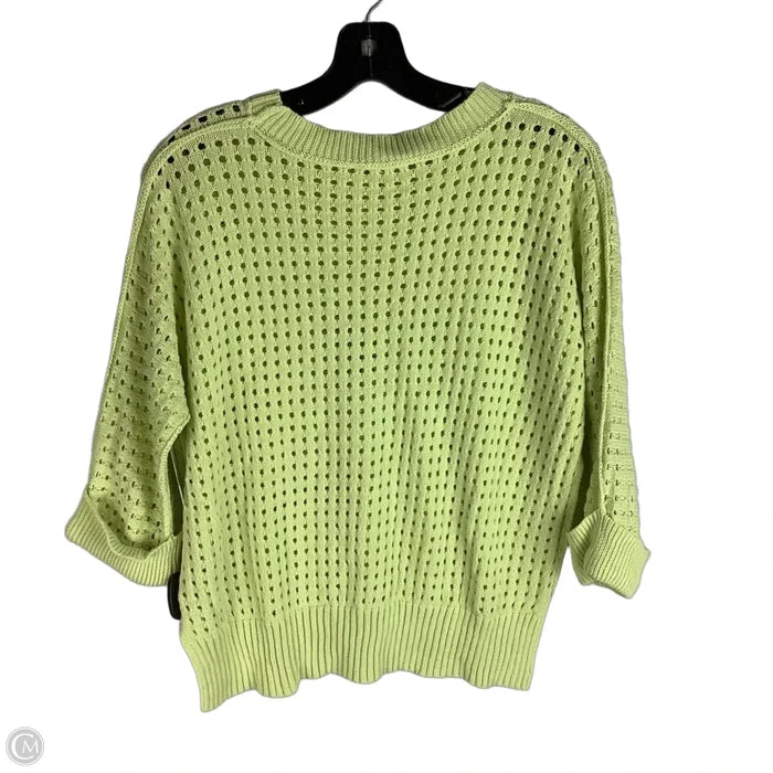 Sweater By Mystree In Chartreuse, Size: S