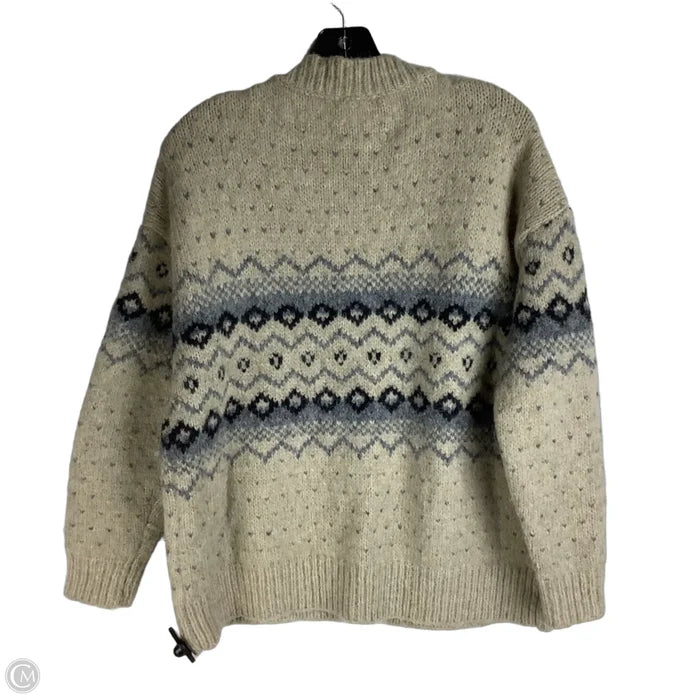 Sweater Cardigan By Line & Dot In Tan, Size: Xs